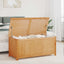 Opbevaringskasse 110 x 45 x 45 cm Massivt Eg Træ