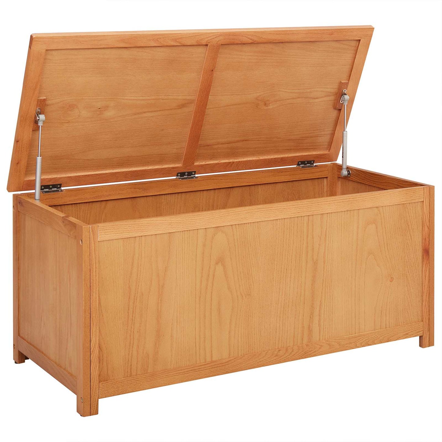 Opbevaringskasse 110 x 45 x 45 cm Massivt Eg Træ