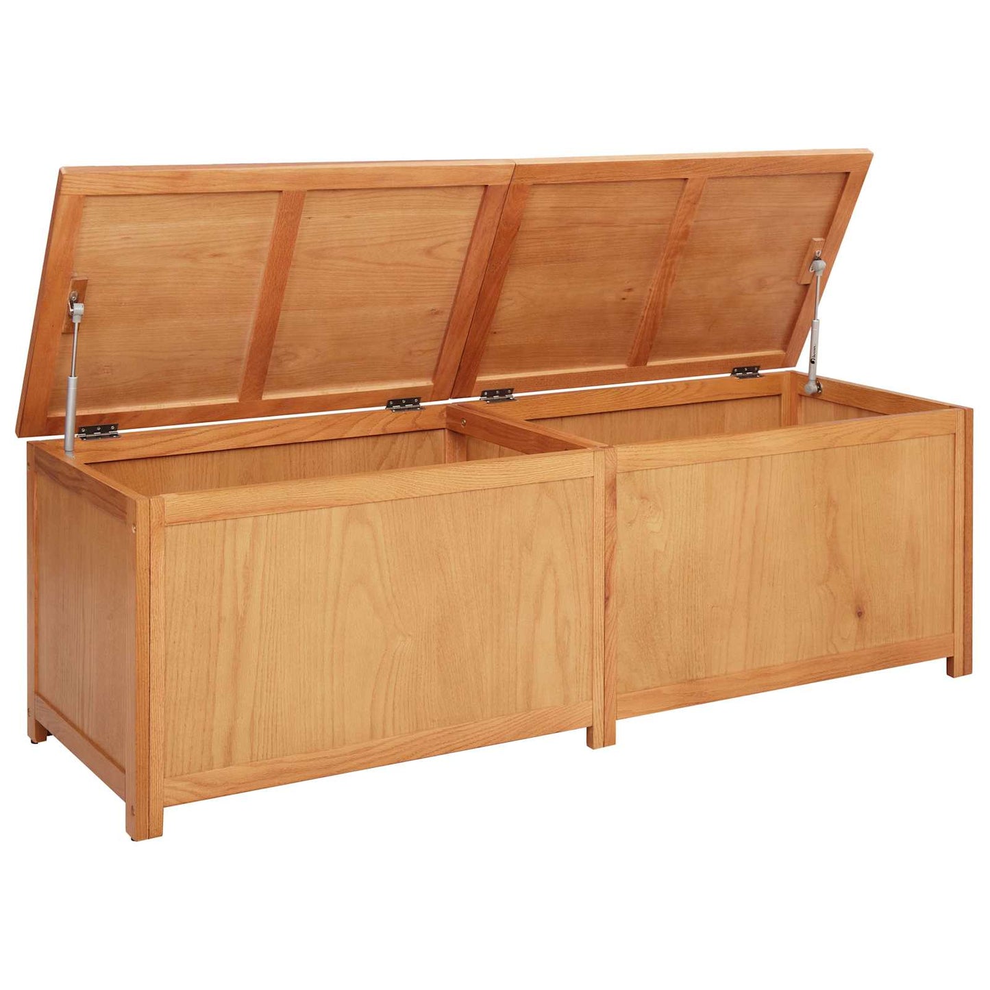 Opbevaringskasse 150 x 45 x 45 cm Massivt Eg Træ