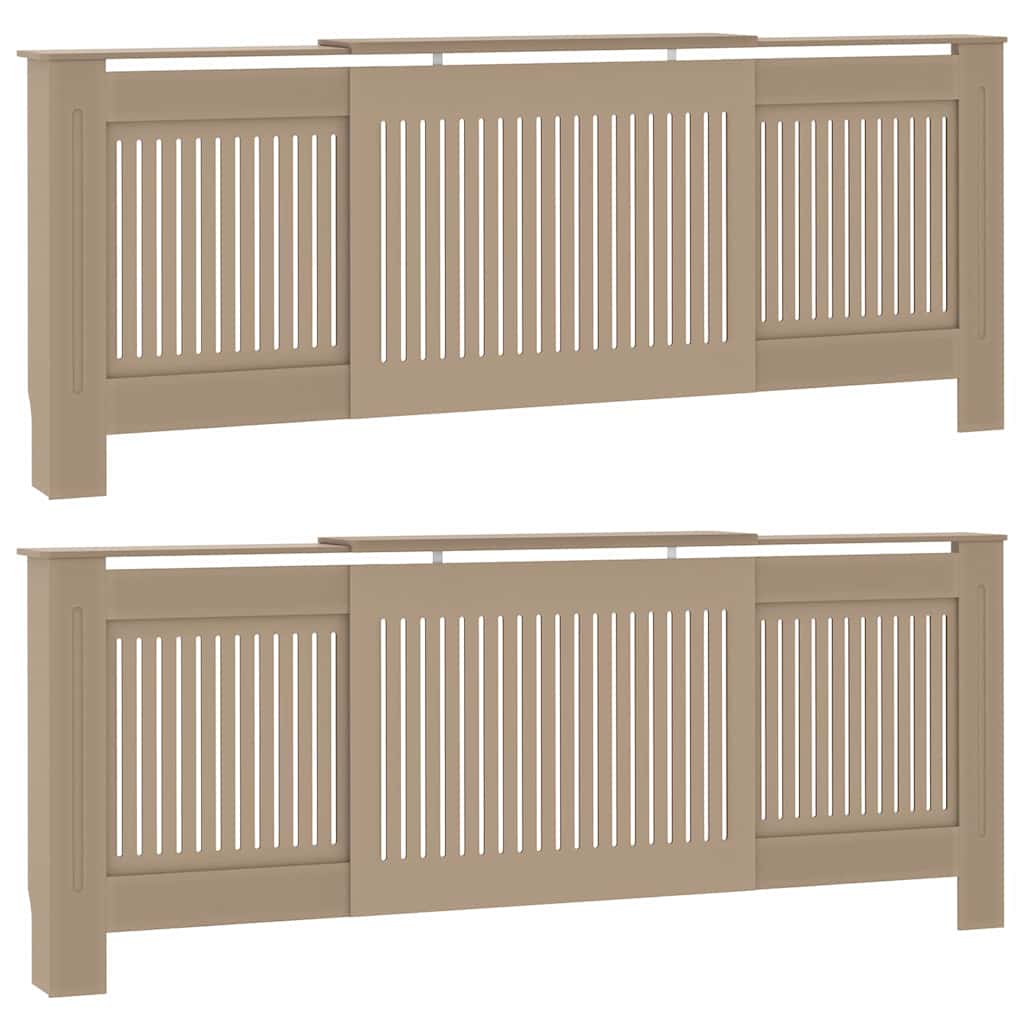 Radiatorcover 2 pcs Sonoma-eg 205 x 20,5 x 81,5cm