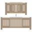 Radiatorcover 2 pcs Sonoma-eg 205 x 20,5 x 81,5cm