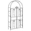 Havebue Ensfarvet Sort 115 x 37 x 226 cm
