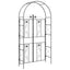 Havebue Ensfarvet Sort 115 x 37 x 226 cm