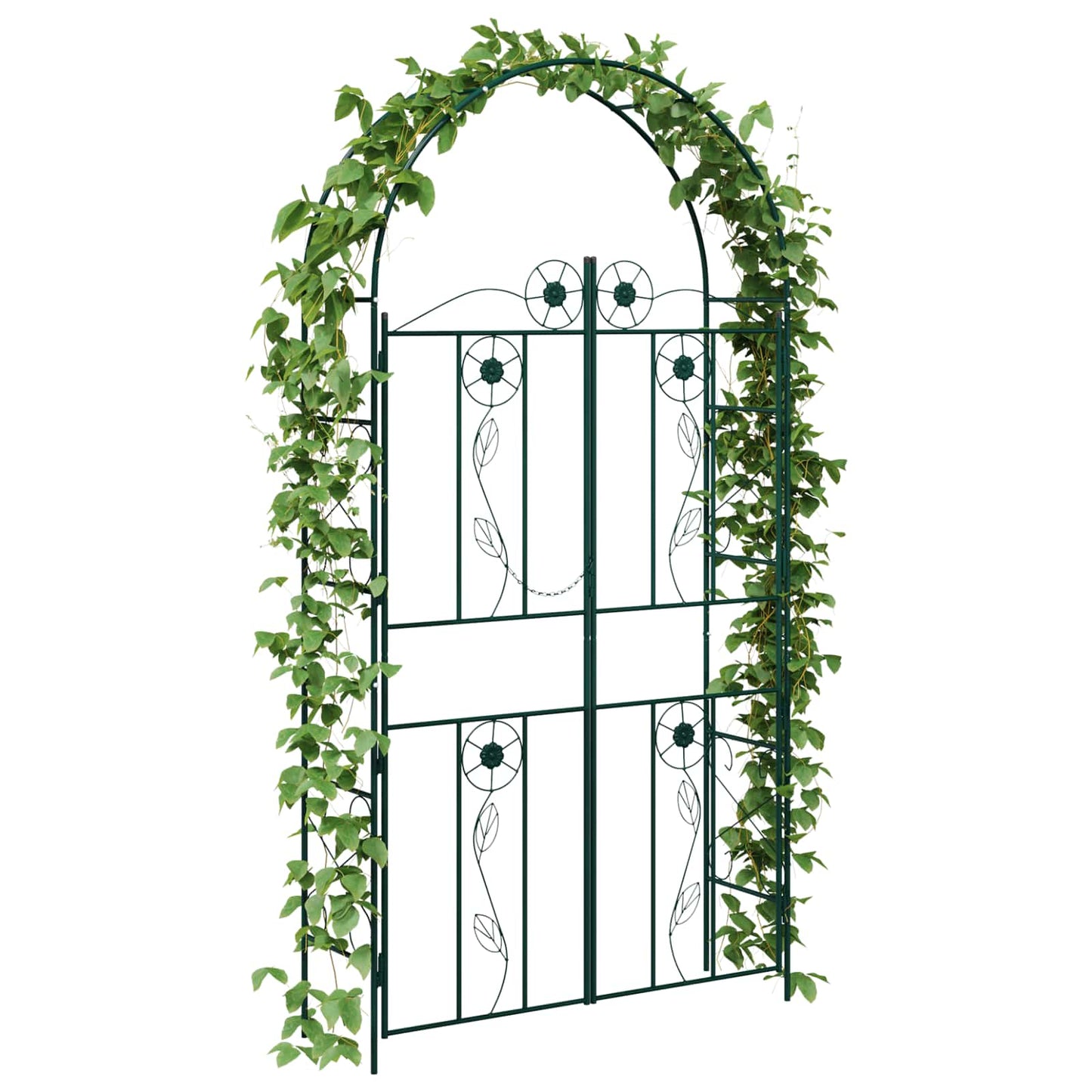 Havebue Ensfarvet Grøn 115 x 37 x 226 cm
