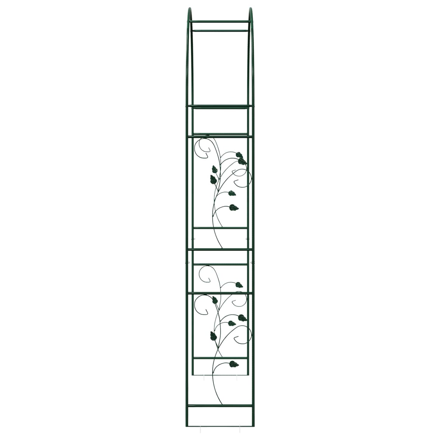 Havebue Blomstret Grøn 115 x 37 x 231 cm