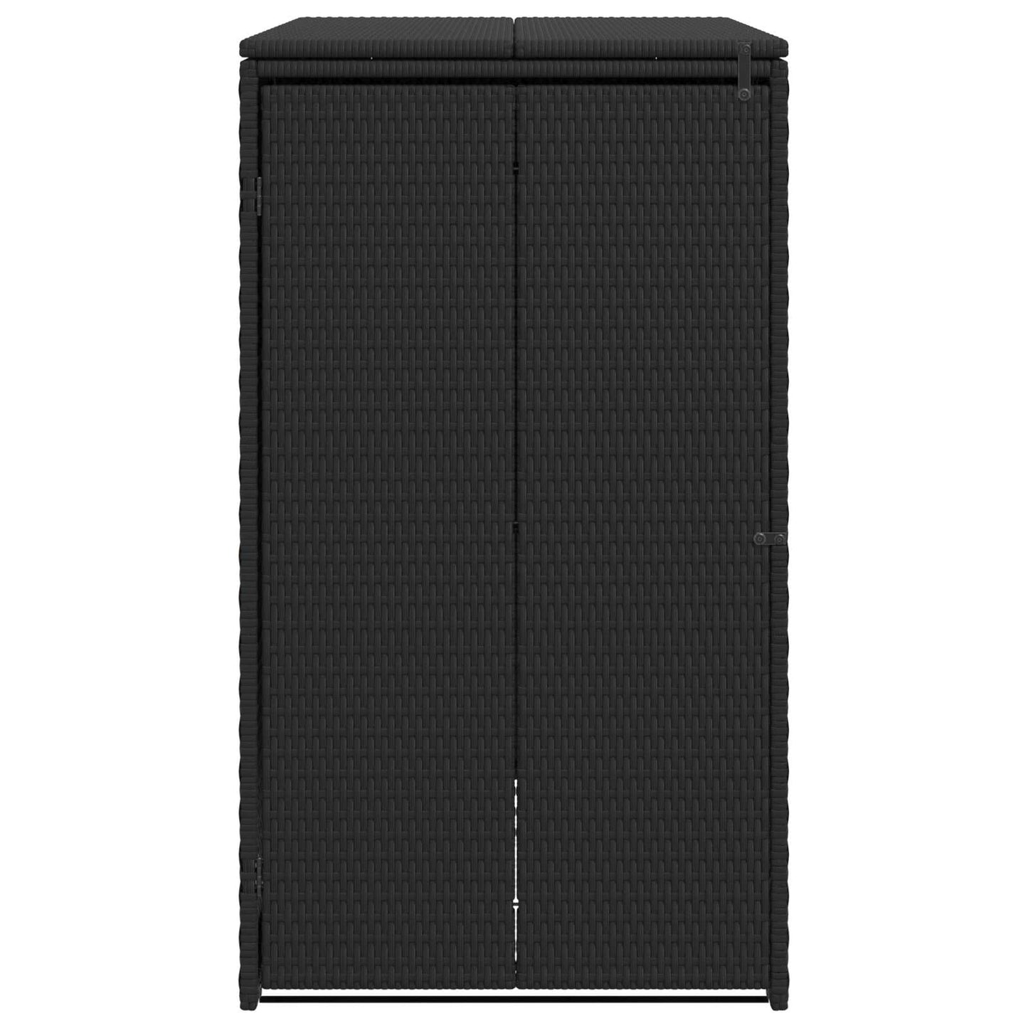 Affaldsbin boks Sort 65 x 80 x 115 cm Polyethylen