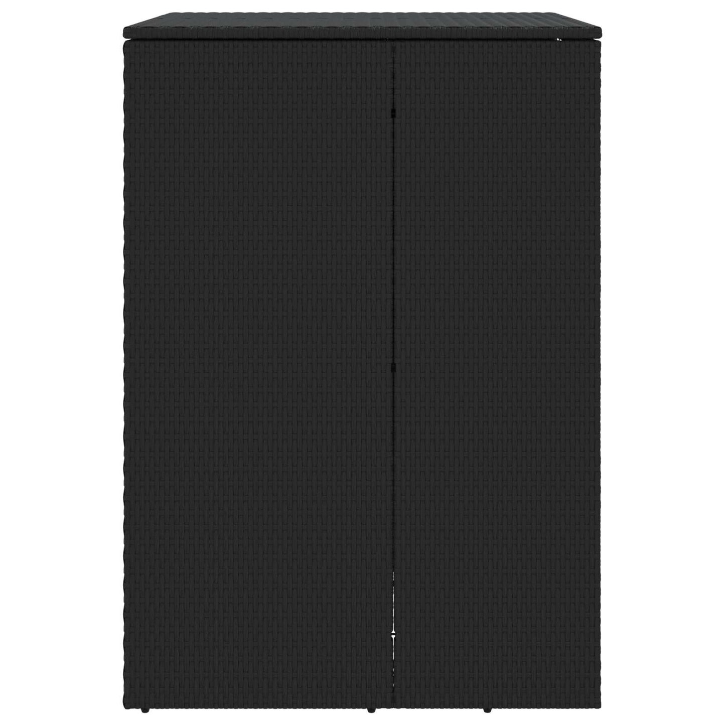 Affaldsbin boks Sort 65 x 80 x 115 cm Polyethylen