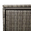 Affaldsbin boks 2 pcs Grå 130 x 80 x 115 cm Polyethylen