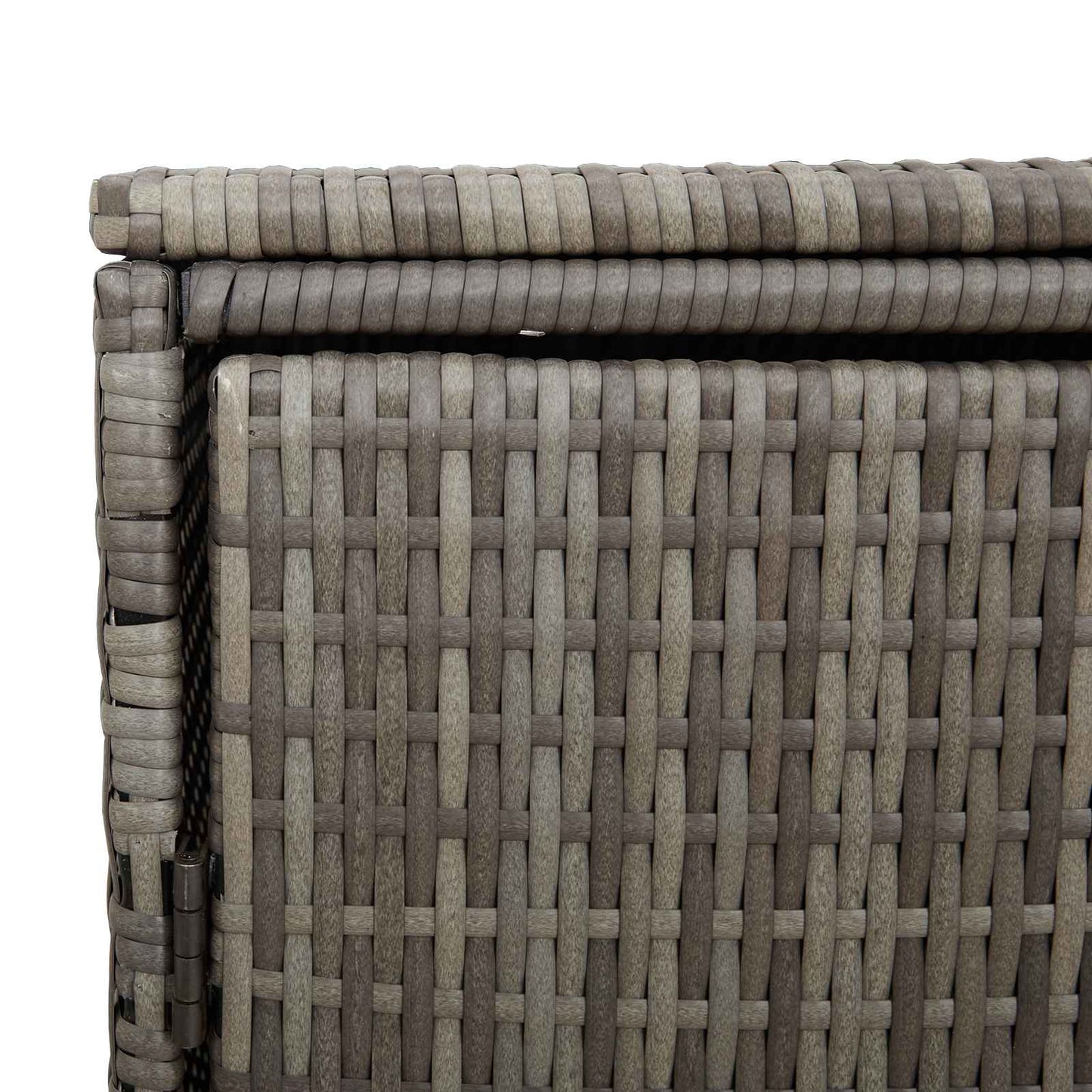 Affaldsbin boks 2 pcs Grå 130 x 80 x 115 cm Polyethylen