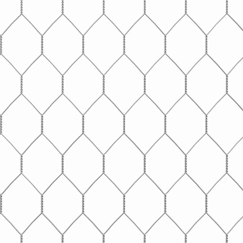 Hønsebur Sølv 400 x 170 x 177 cm Galvaniseret stål