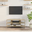 HjørneTVskab 102x40,5x45cm Sonoma eg Konstrueret træ