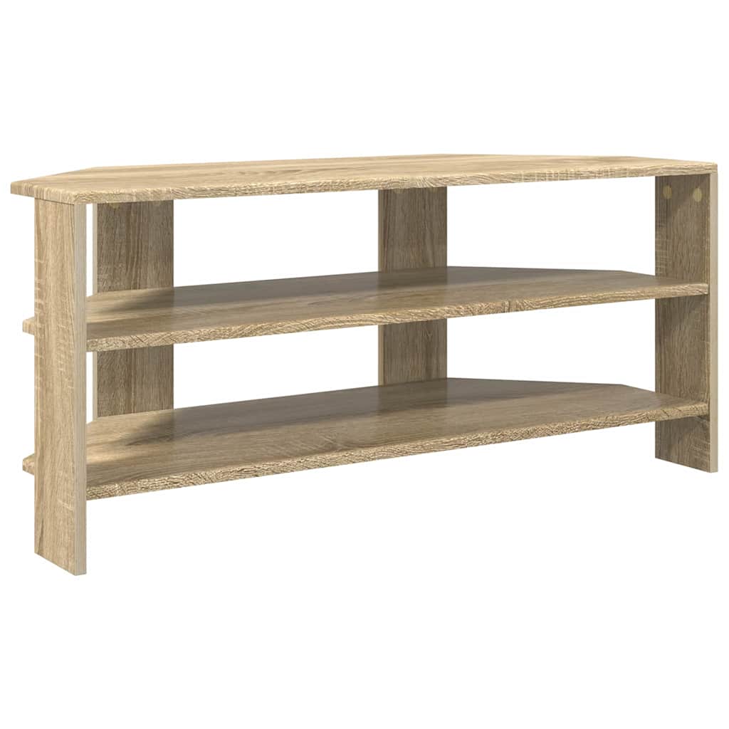 HjørneTVskab 102x40,5x45cm Sonoma eg Konstrueret træ