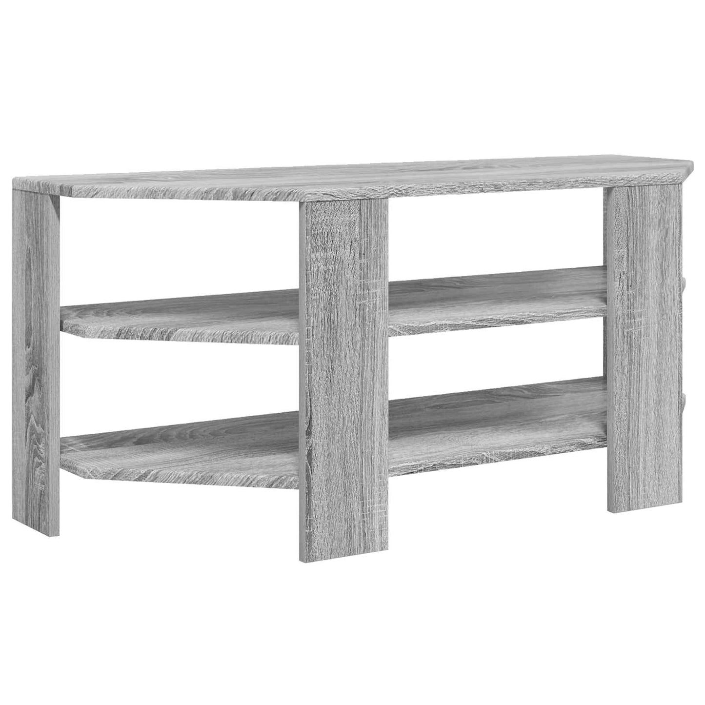 HjørneTVskab Grå Sonoma 102x40,5x45cm Konstrueret træ