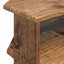 HjørneTVskab Gammelt træ 102x40,5x45cm Konstrueret træ