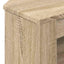 HjørneTVskab 102 x 40,5 x 45 cm Sonoma eg Konstrueret træ