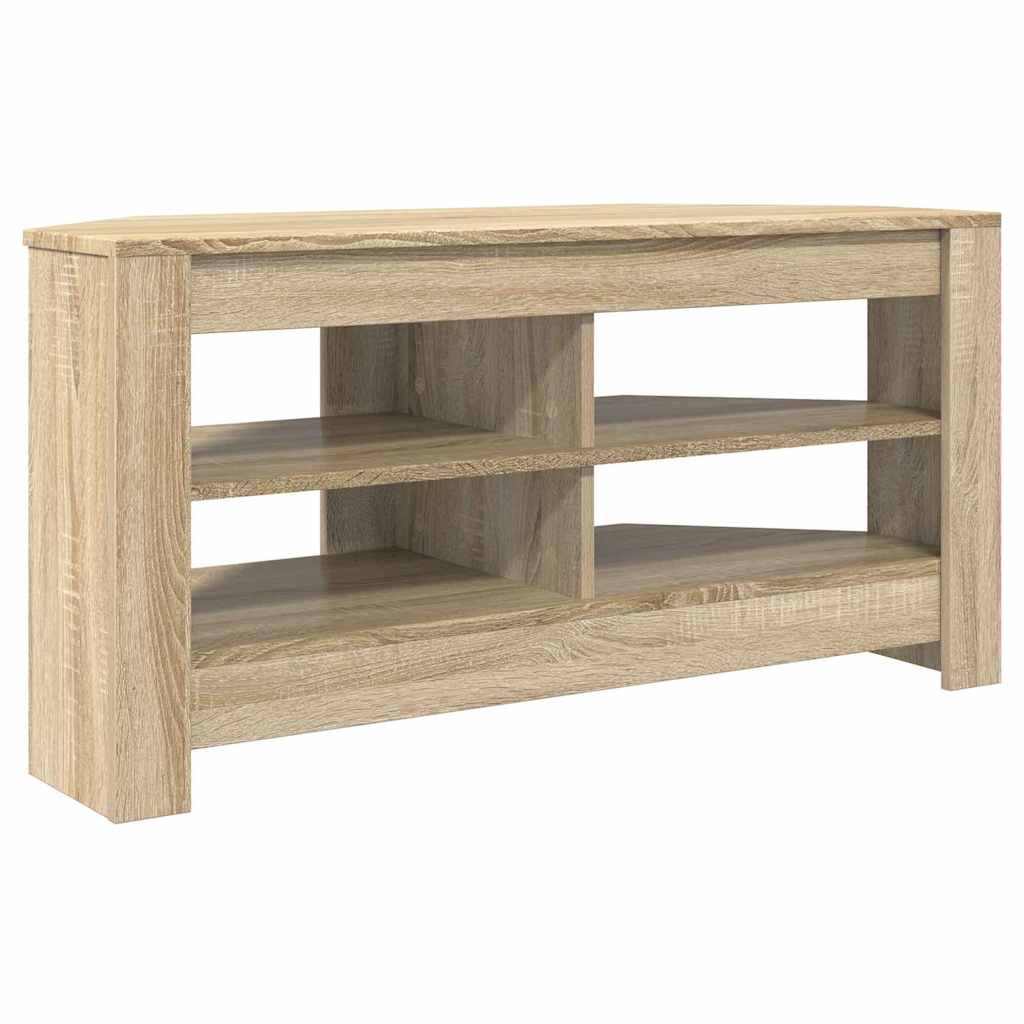 HjørneTVskab 102 x 40,5 x 45 cm Sonoma eg Konstrueret træ