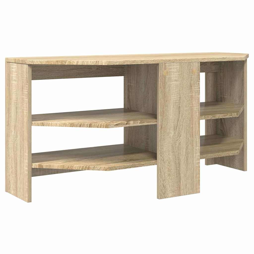 HjørneTVskab 102 x 40,5 x 45 cm Sonoma eg Konstrueret træ