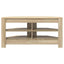 HjørneTVskab 102 x 40,5 x 45 cm Sonoma eg Konstrueret træ