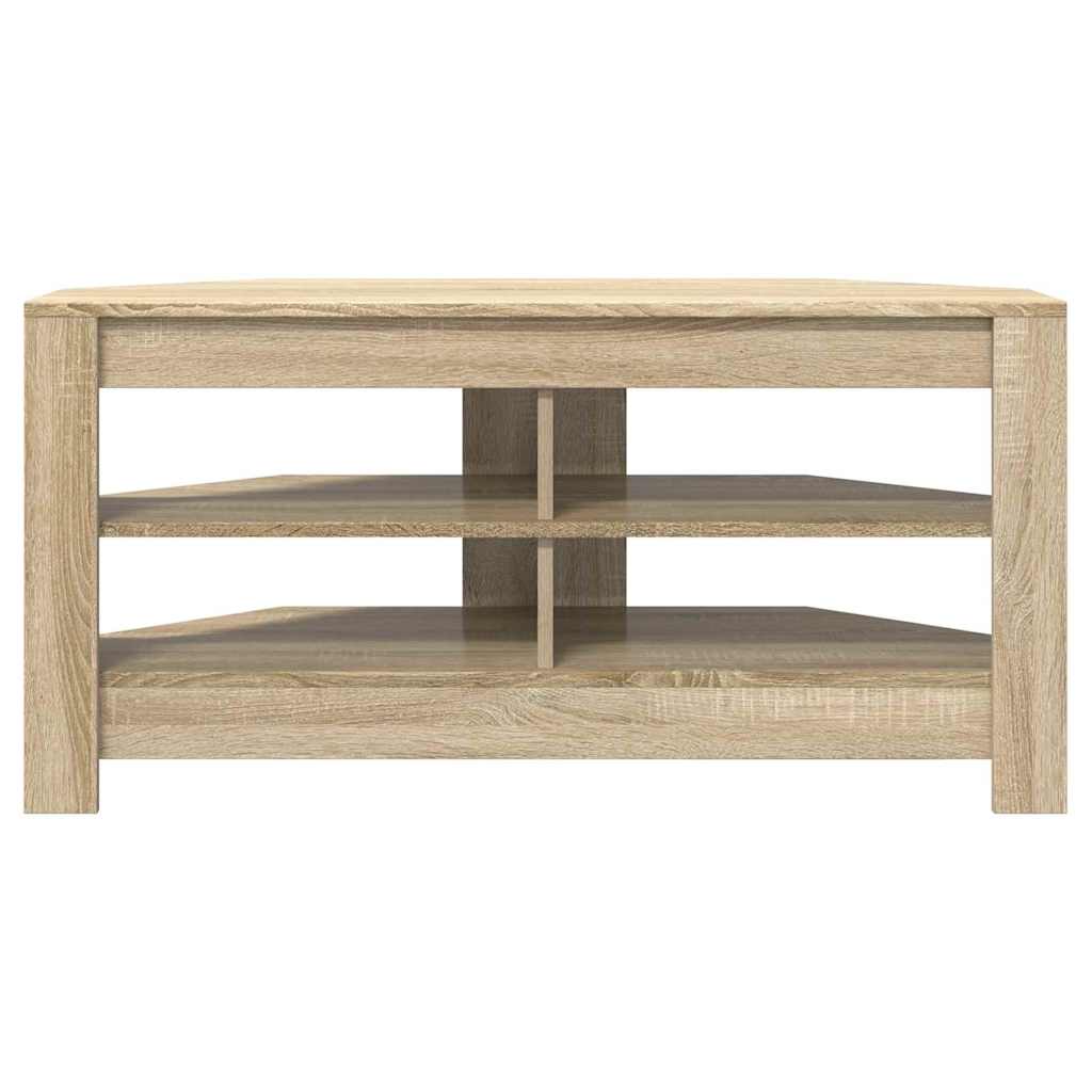 HjørneTVskab 102 x 40,5 x 45 cm Sonoma eg Konstrueret træ