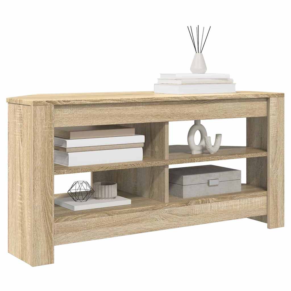 HjørneTVskab 102 x 40,5 x 45 cm Sonoma eg Konstrueret træ