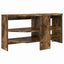 HjørneTVskab Røget eg 102 x 40,5 x 45 cm Konstrueret træ