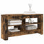HjørneTVskab Røget eg 102 x 40,5 x 45 cm Konstrueret træ