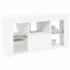 Hjørne LED TV Skab Hvid 100 x 40 x 50 cm Konstrueret træ
