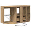 Hjørne LED TV Skab 100 x 40 x 50 cm Artisan Egetræ