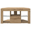 Hjørne LED TV Skab 100 x 40 x 50 cm Artisan Egetræ
