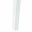Spisestole 2 pcs Hvid 42 x 47,5 x 81 cm Massiv Gummitræ