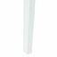 Spisestole 2 pcs Hvid 42 x 47,5 x 81 cm Massiv Gummitræ