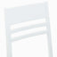Spisestole 2 pcs Hvid 43 x 54 x 89 cm Massiv Gummitræ
