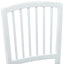 Spisestole 2 pcs Hvid 50 x 52,5 x 91 cm Massiv Gummitræ