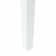 Spisestole 2 pcs Hvid 50 x 52,5 x 91 cm Massiv Gummitræ