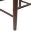 Spisestole 2 pcs Lys Brun 46 x 37 x 63 cm Massiv Gummitræ