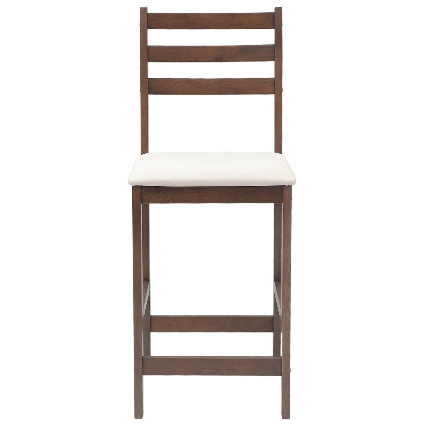 Spisestole 2 pcs Lys Brun 40 x 47,5 x 99,5 cm Massiv Gummitræ