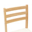 Spisestole 2 pcs Naturfarvet 40 x 47,5 x 99,5 cm
