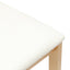 Spisestole 2 pcs Naturfarvet 40 x 47,5 x 99,5 cm
