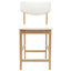 Spisestole 2 pcs Naturfarvet 48 x 49 x 95 cm Massiv Gummitræ