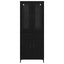 Highboard Sort eg 69,5 x 34 x 180 cm Konstrueret træ