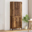 Highboard Gammelt træ 69,5 x 34 x 180 cm Konstrueret træ