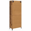 Highboard Gammelt træ 69,5 x 34 x 180 cm Konstrueret træ