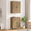 Highboard Artisan Egetræ 69,5 x 34 x 180 cm Konstrueret træ