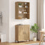 Highboard 2 pcs artisan eg 69,5 x 34 x 180 cm Konstrueret træ