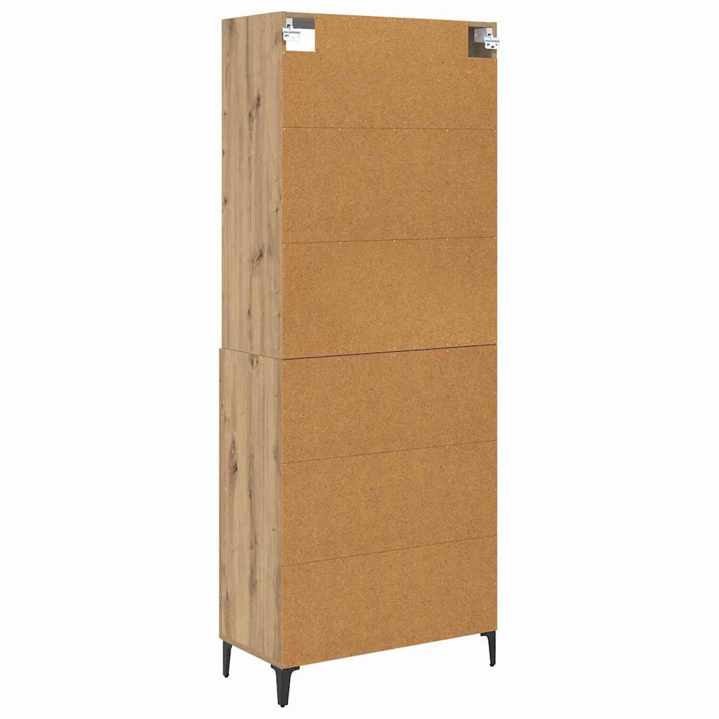 Highboard 2 pcs artisan eg 69,5 x 34 x 180 cm Konstrueret træ