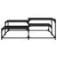 Sofabord Sort eg 107 x 107 x 40 cm Konstrueret træ