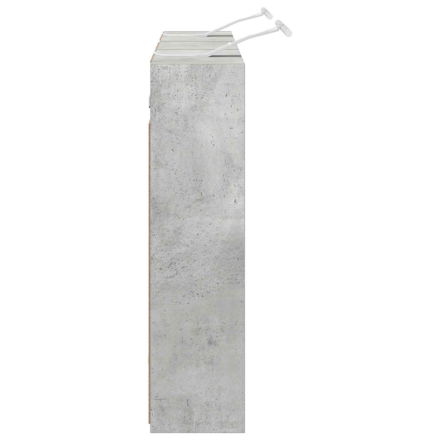 Badeværelsesskabsæt 3 stk. 116 x 16 x 62,5 cm Konstrueret træ