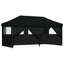 Party Tent 292 x 580 x 315 cm Sort Oxford stof