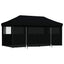 Party Tent Sort 292 x 580 x 315 cm Oxford stof