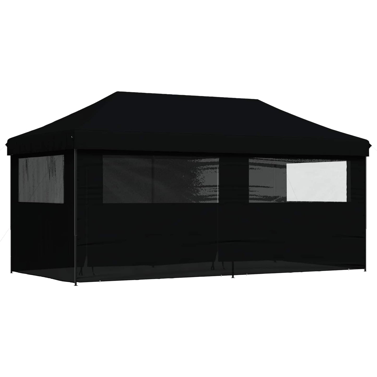 Party Tent 292 x 580 x 315 cm Sort Oxford stof